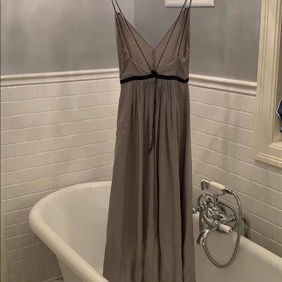 Designer Remix 100% Silk High Low dress - Picture 6 of 8